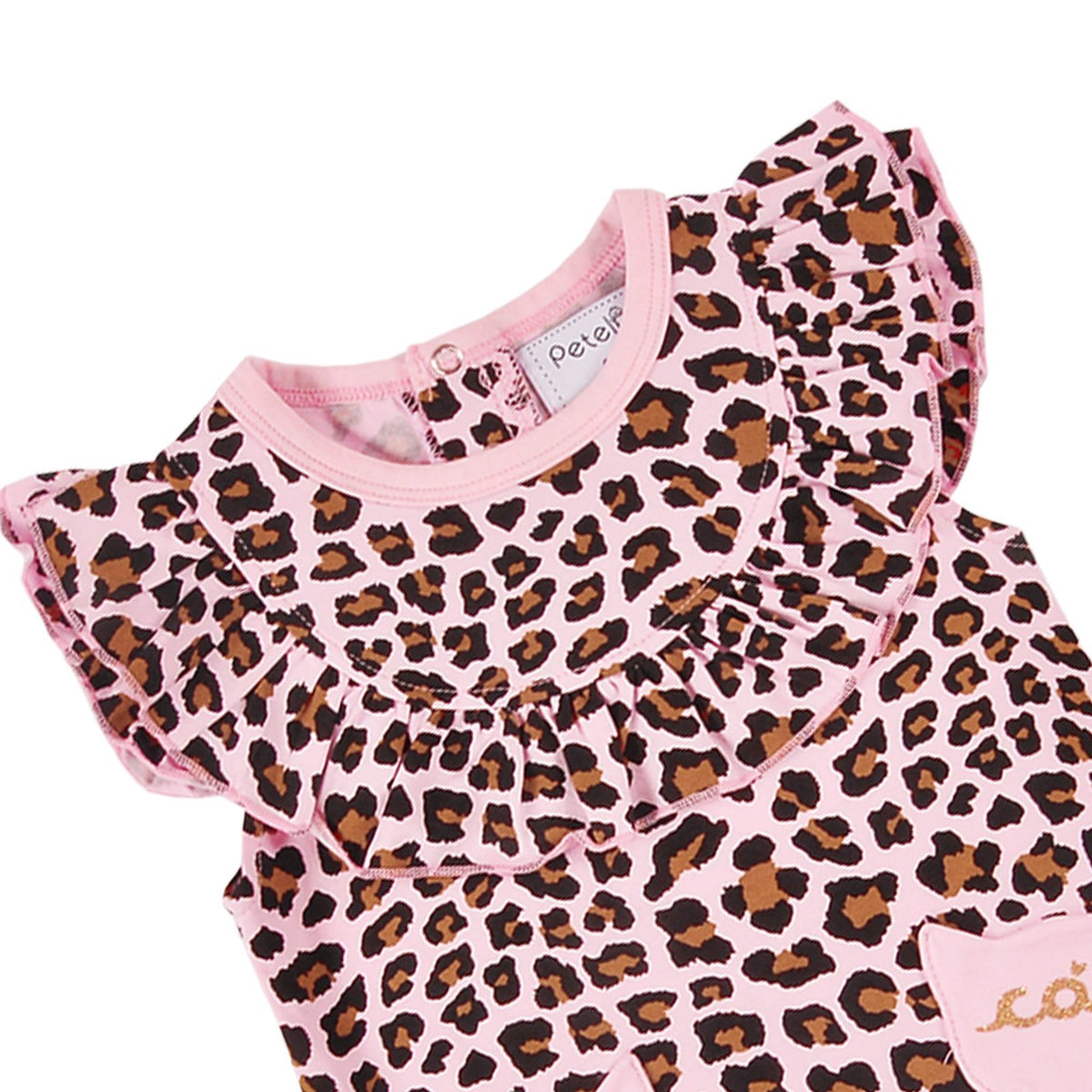 Secret Getaway Pink Leopard Print Belted Jumpsuit - 8