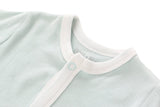 100% Cotton Soft Mint Green Footed Bodysuit - Dee Republic