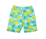 Aqua Mint Tropical Pineapple Design Boys Summer Set 2pc - Dee Republic