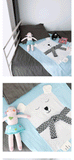 Beautiful Soft Knitted Bear Blanket - Dee Republic