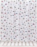 Boats Soft 100% Organic Muslin Cotton Swaddle Blanket - Dee Republic